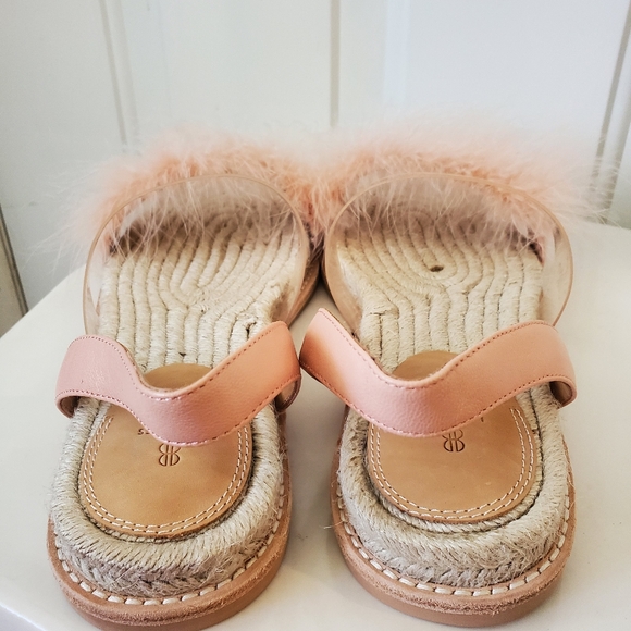 NEW Anthropologie Bill Blass Ostrich Hair size 9.5 - Picture 8 of 9